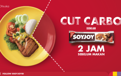 Cut Carbo : Kurangi Asupan Karbohidrat Berlebih dengan SOYJOY 2 Jam Sebelum Makan